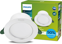 Zapuštěná montáž LED pod omítku 2,2W 345lm 4000K White Diamond Philips