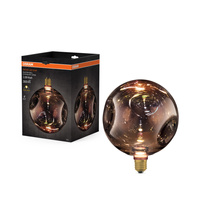 LED žárovka E27 Sphere 3,5W 300lm 2700K Warm Decorative Black ELECTRO GLASS LARGE Osram