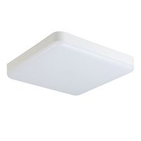 Plafond LED stropní světlo 35W 4200lm 4000K neutrální IP65 čtvercové povrchová montáž bílá IPER KANLUX