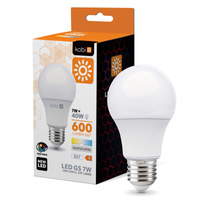 LED žárovka E27 Ball 7W 600lm 4000K Neutral 270° Kobi