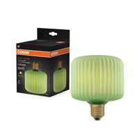 LED žárovka E27 Square 3,5W 300lm 2700K Warm Decorative Green Osram