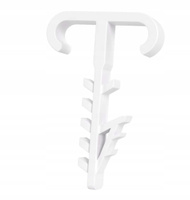 Dvojitý držák kabelu USMP-2-BIS YDYp pro ploché kabely 100 ks ECOLIGHT