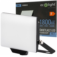 Reflektor LED Halogenový 20W 6500K 1800lm IP65 Ecolight