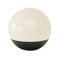 Zahradní stolní lampa LED KULA PAKO 12cm teplá bílá moderní