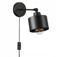 Spot E27 Movable Black Elza Masterled nástěnné svítidlo Reflektor Nástěnné svítidlo