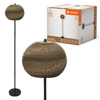 Dekorativní stojací lampa E27 Brown Decor Ledvance