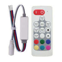 RGB LED rádiový ovladač ST06FP 5-24V 6A s dálkovým ovládáním Kobi