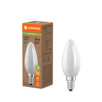 LED žárovka E14 B35 1,2W = 25W 255lm 2700K Warm 330° Ledvance