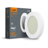 Venkovní LED lampa 24W 2600lm 5000K studená bílá Videx