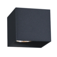 Moderní přisazené stropní svítidlo černé barvy. lustr do chodby. 1xGU10