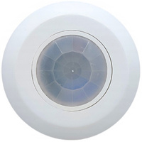 PIR 360° pohybový a soumrakový senzor 6m stropní bílá