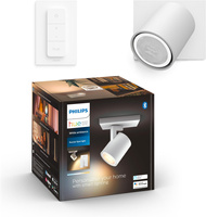 LED bodové nástěnné svítidlo bílé 4,2 W CCT PHILIPS HUE Bluetooth Zigbee + stmívač