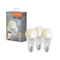 3x LED žárovka E27 A60 9W 806lm 2700K Teplá bílá SMART+ WiFi Stmívatelné Classic LEDVANCE