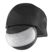 Venkovní pohybové čidlo nastavitelné PIR IP44 černé