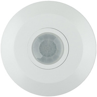 PIR 360° pohybový a soumrakový senzor 8m stropní bílá
