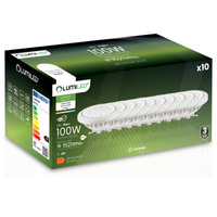 10x Žárovka LED AR111 ,G53 15W = 100W 1521lm 4000K 12V Neutrální bílá 38° LUMILED