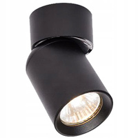 TIMO Stropní nástěnná lampa Nástěnná lampa Reflektor Pohyblivé halogenové svítidlo 1xGU10 Black LVT