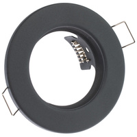 Halogenová Podhledové svítidlo GU10, MR16 Stálá Kulatá Grafitový Plech LUMILED