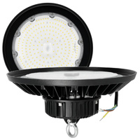 Průmyslové svítidlo LED High Bay 200W 28000lm 4000K Neutral Black IP66 IK10 Rio Pro Kobi