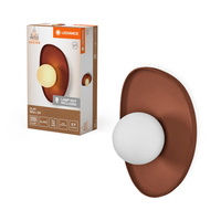 Dekorativní nástěnné svítidlo Povrchová nástěnná lampa G9 Brown Decor Ledvance