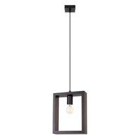 ARIES E27 Wenge Skandinávská závěsná lampa SOLLUX