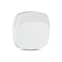 Orientační lampa LED noční lampa 0.45W 3000K Se soumrakovým senzorem Square White Samsung Chip VT-82 V-TAC