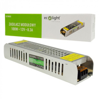 MODULAR SLIM zdroj konstantní napětí 100W 12V DC 8.33A IP20