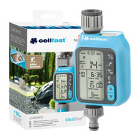 Elektronický časovač Digitální programátor zavlažování zahrady Chronos IDEAL CELLFAST