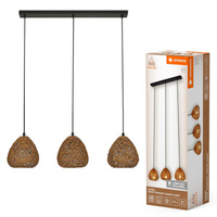 Dekorativní stropní závěsné svítidlo E27 béžová Dekor Ledvance