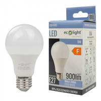 LED žárovka A60 E27 9W 900lm 6500K Cold Ecolight