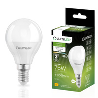 LED žárovka E14 Bulb 10W = 75W 1100lm 4000K Neutral Colour CCD 180° LUMILED