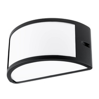 Zahradní lampa Nástěnná lampa TOLA E27 IP44 Černá