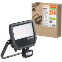 LED reflektor 41W 6000lm 4000K IP65 černý se senzorem pohybu LEDVANCE Floodlight