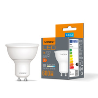 LED žárovka s reflektorem GU10 7W = 47W 600lm 4000K Neutrální 120° Videx