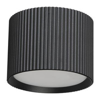 Halogenová trubice s reflektorem pro povrchovou montáž Spot GX53 Round Black Gisele Masterled