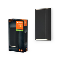 Venkovní zahradní lampa LED fasádní nástěnná lampa 7,5W 340lm 3000K IP65 Endura Ledvance šedá