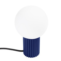 Stolní stolní lampa G9 Round Navy Blue Modern Matte Halo Sollux