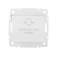 Hotelový spínač NO zpoždění 16A Square White LOGI Kanlux