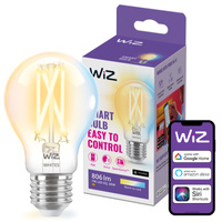 LED žárovka E27 A60 7W = 60W 2700-6500K FILAMENT SMART WiFi WiZ