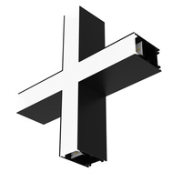 Lineární svítidlo konektor 13,6W 1760lm CCT Shape X Black Office Linear Ledvance