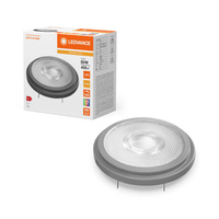 LED žárovka G53 Reflector AR111 7,4W = 50W 450lm 2700K Warm 24° CRI97 12V Stmívatelná Ledvance