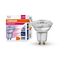 LED žárovka GU10 2.6W = 35W 230lm 2700K Teplá bílá 36° OSRAM Parathom