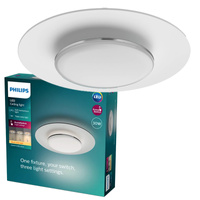 Stropní svítidlo LED Plafond 30W 3100lm 2700K Black Garnet Philips