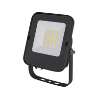 Venkovní LED reflektor Zahrada 20W 1800lm 6500K Cold 120° IP65 Black MHN Kobi