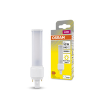 LED zářivka G24d-1 5W = 10W 540lm 3000K Warm 120° DULUX LED D EM & AC Osram