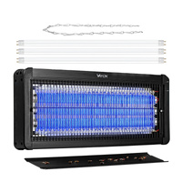 Elektrická stojící lampa s insekticidní pastí 200m2 černá IKV-60W VAYOX