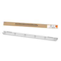 LED nehořlavé hermetické svítidlo 32W 4000lm 3000K teplé IP65 IK08 šedé nouzové moduly odolné proti vlhkosti Ledvance