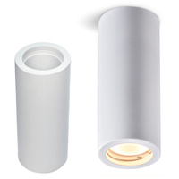 Halogenová bodová zářivka kulatá GU10 bílá Stoa Kobi pro povrchovou montáž