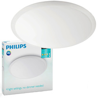 Plafond LED lampa pro povrchovou montáž WAWEL 17W CCT stmívatelná 35cm bílá kulatá PHILIPS