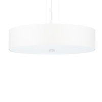 SKALA LED závěsné stropní svítidlo 5xE27 Lustr 50cm bílý SOLLUX